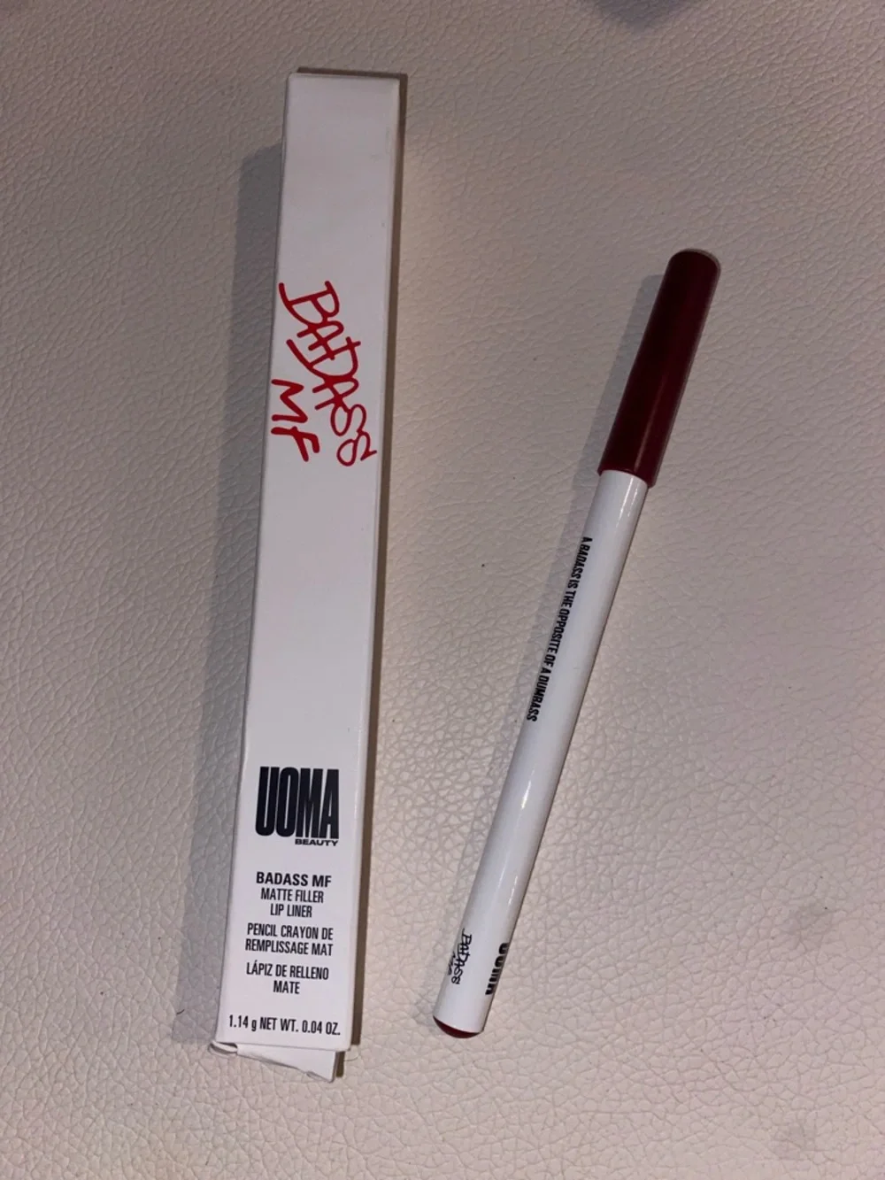 Uoma Beauty Badass MF Matte Lip Liner‎ in Ross